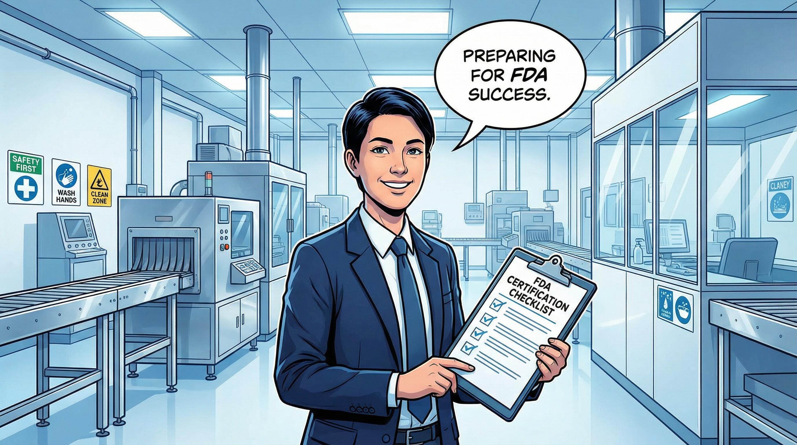 中小企業申請FDA食品認證準備指南及關鍵步驟