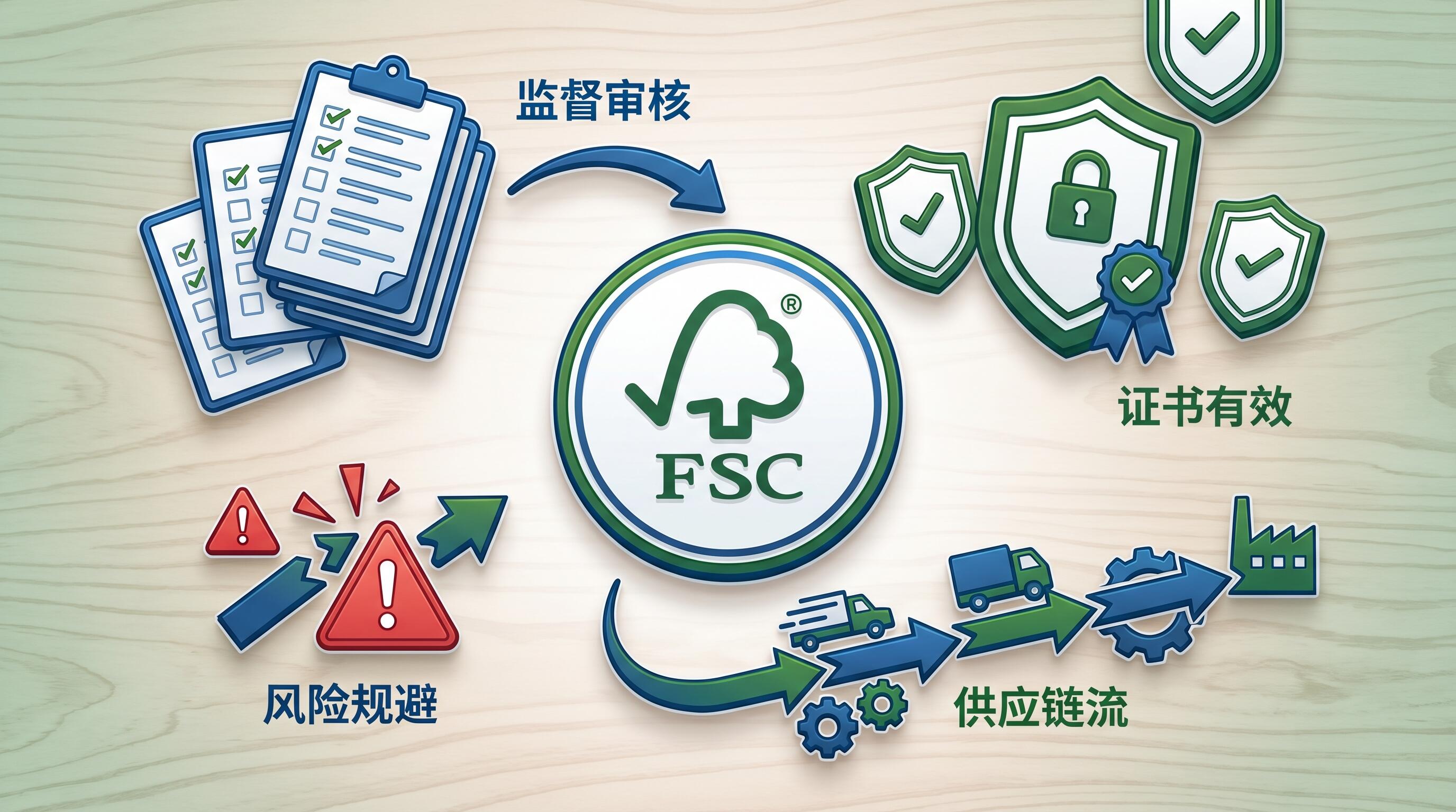 FSC认证年审监督审核流程与风险规避指南封面