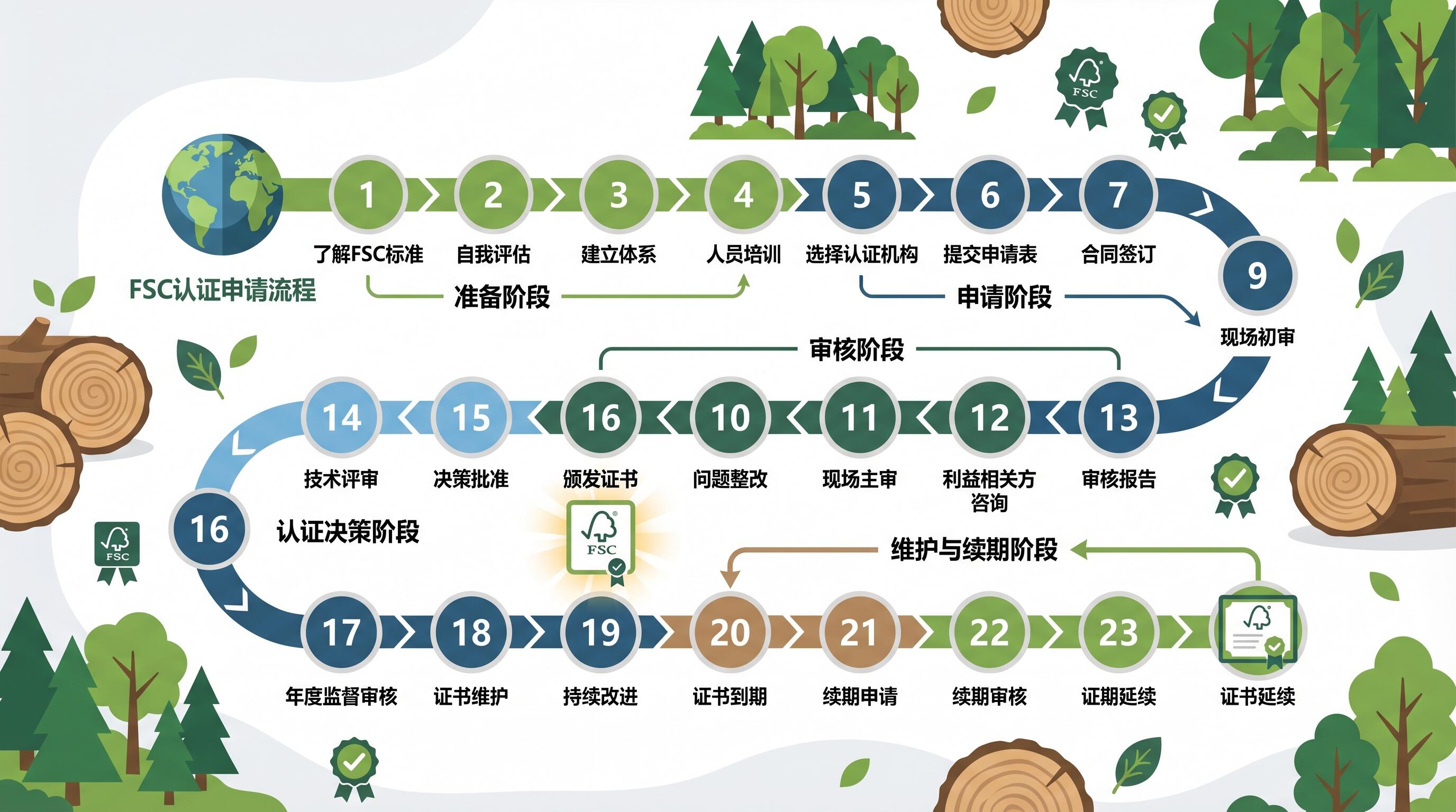 FSC认证申请流程全攻略
