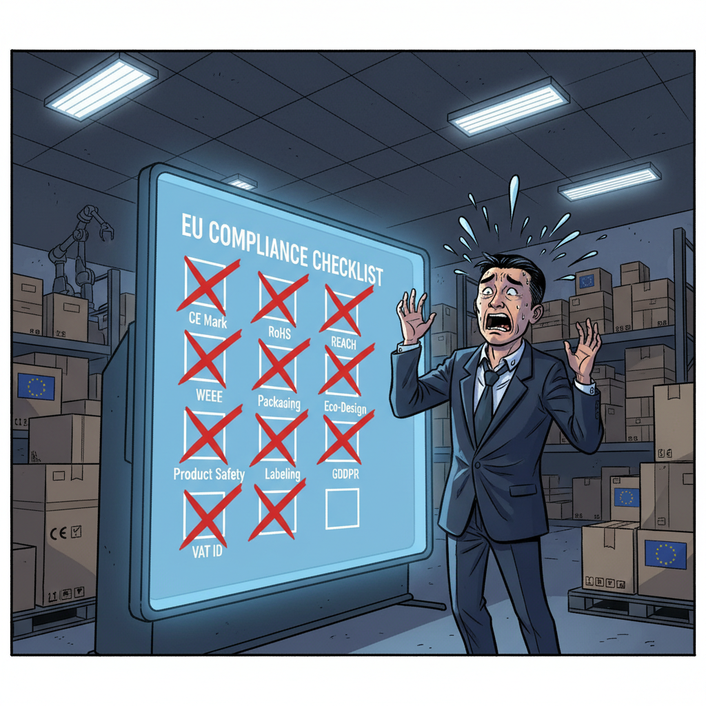 从欧盟合规雷区到市场准入，跨境电商卖家必知的十大风险防控清单