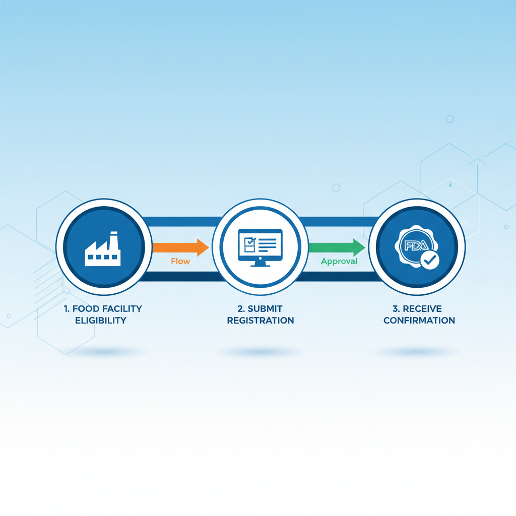 FDA食品設施註冊完整指南：工廠註冊流程解析