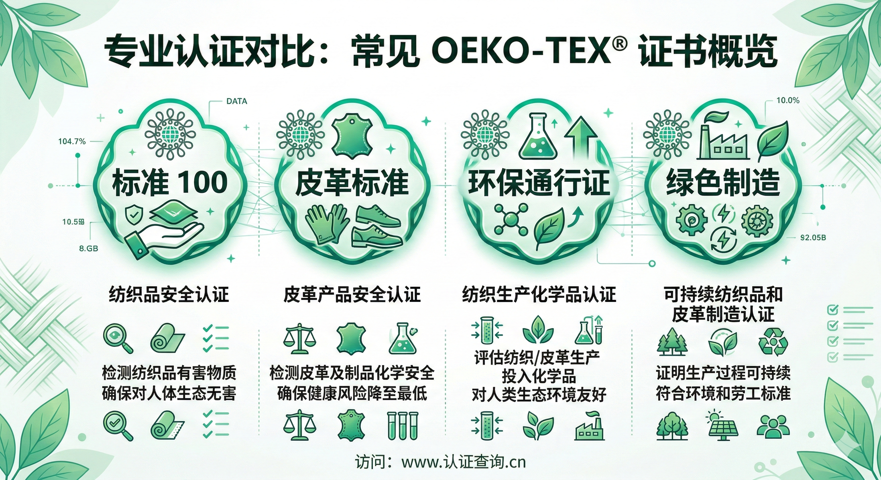 OEKO-TEX四大认证体系对比封面图